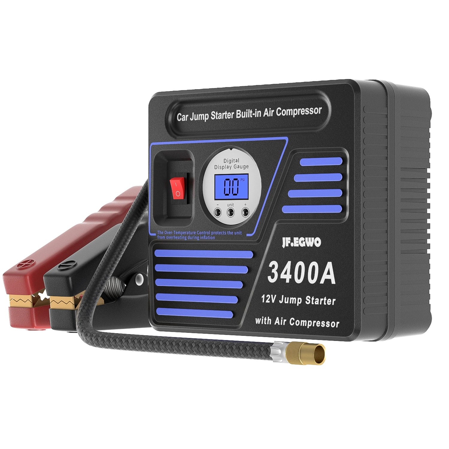 Portabkle Multi-functional Emergency Car Jump Starter