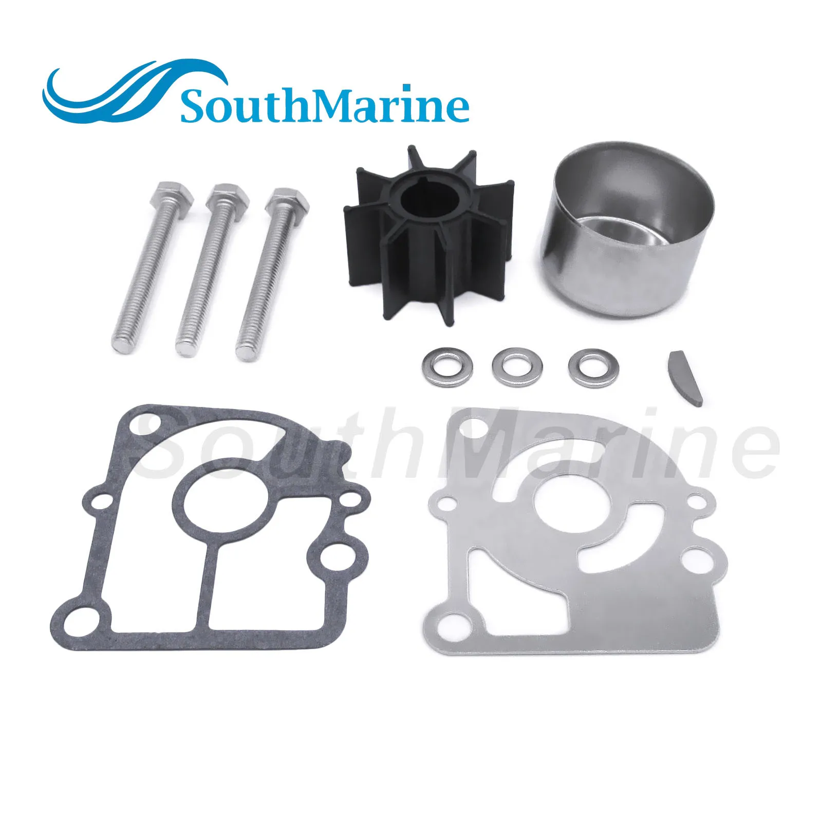 Boat Engine 362-87322-0/-1 362873220M/1M Water Pump Repair Kit for Nissan Tohatsu 9.9HP-20HP /8M0070780 853792A09 for Mercury