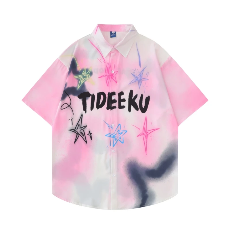 Летняя Роскошная рубашка Мужская одежда футболки мужская Бесплатная доставка