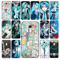 bandai cartoon hatsune miku phone case for redmi 5 6 7 8 9 a 5plus k20 4x 6 cover
