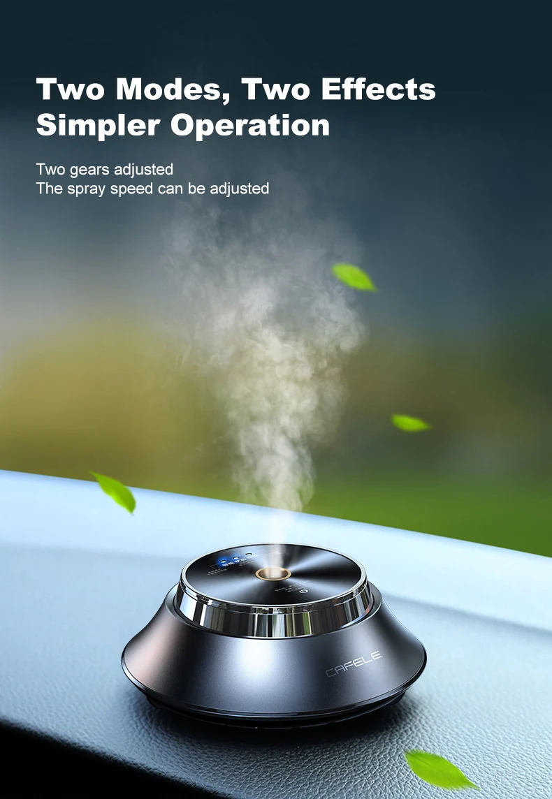 

Автомобильный аромадиффузор Cafele, домашний электрический очиститель воздуха, автомобильный освежитель воздуха, универсальные автомобильн...