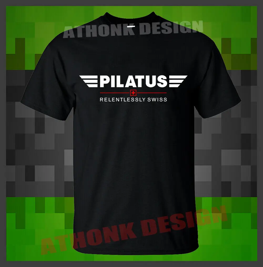 

NEW FIT FOR PILATUS RELENTLESSLY SWISS T-SHIRT MEN'S T-SHIRT