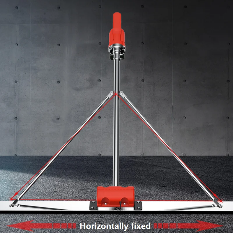 Электрическая линейка для выравнивания бетона 12 В расширяющаяся утолщенная