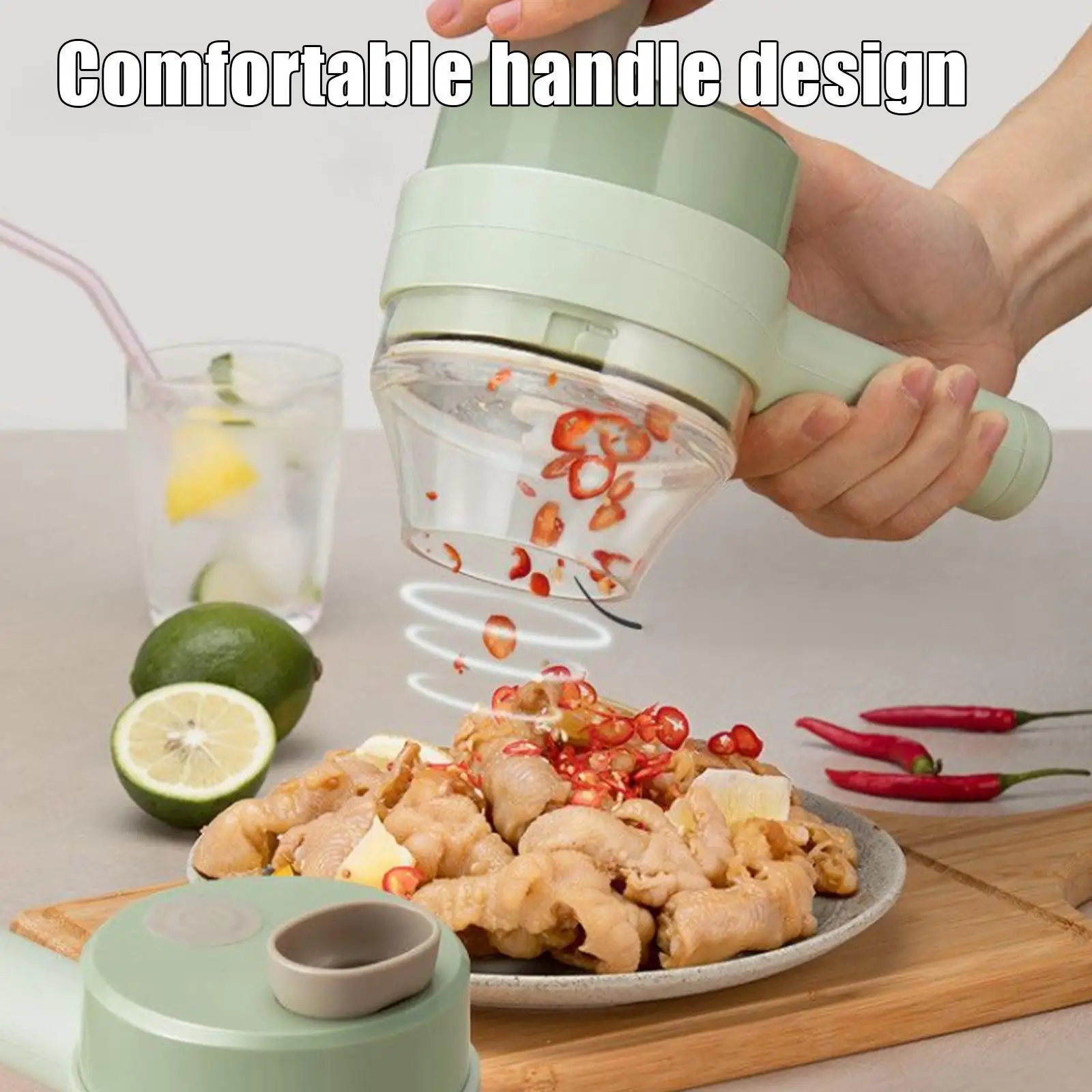 

Electric Garlic Press Garlic Crusher Curve Manual Press Chopper For Fruit Vegetable Tools Kitchen Gadget Accessories J1O3