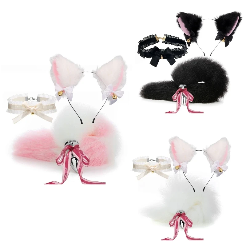 

Женская повязка на голову с животными