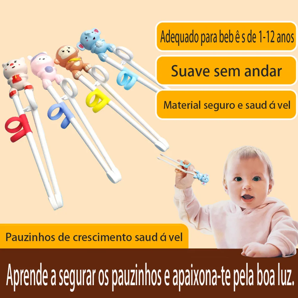 Chopsticks training for children Children 12 months and older learn chopsticks practice learning to eat