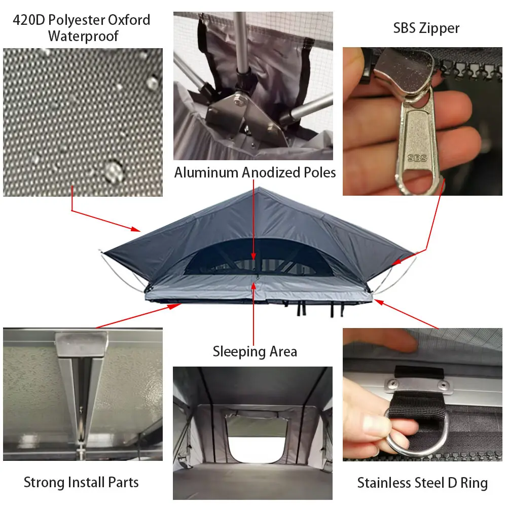 Складная фотопалатка RTT Factory с жестким корпусом