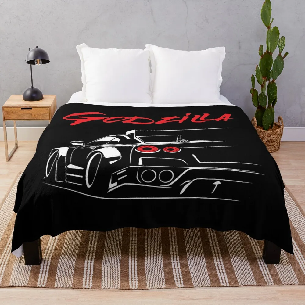

Nissan GTR R35 Throw Blanket sofa Throw Blanket