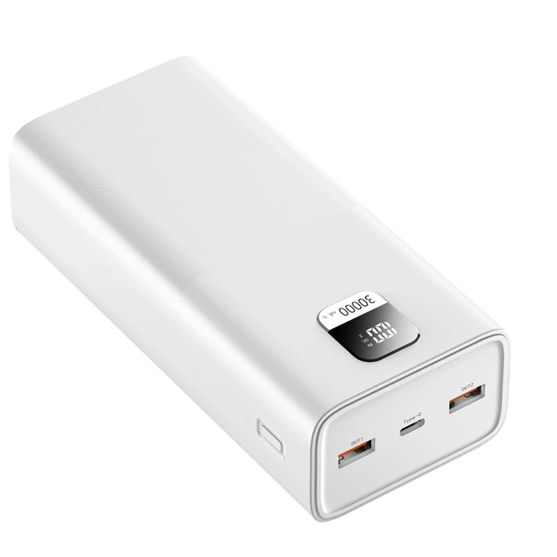 

Power Bank 30000mah Power Supply PD 65W for Notebook Laptop Powerbank For iPhone 14 13 iPad QC3.0 Fast Charging Poverbank