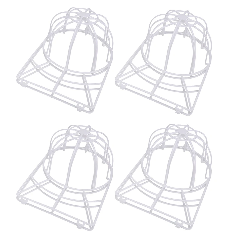 

4Pcs Ball Cap Washing Frame Protect The Hat From Deformation Available For All Baseball Caps Household Cleaning