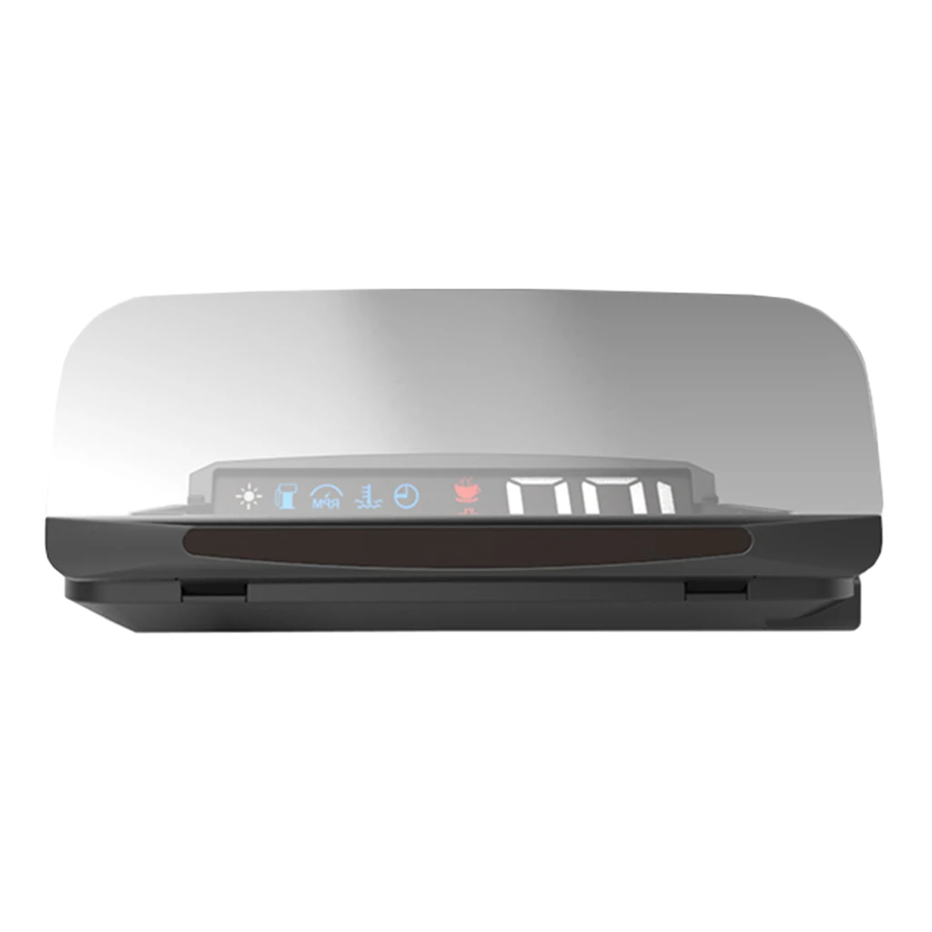 

Digital Head UP Display Interface Over Speed Alarm No Double Image
