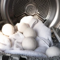 1086 pcs wool dryer balls kit reusable magic organic handmade laundry ball clothes drying machine washing machine accessories