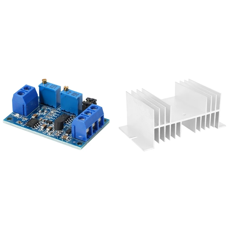 

Heat Sink For Solid State Relay SSR Up To 40A & Current To Voltage Module 0/4-20MA To 0-3.3V 5V 10V Voltage Transmitter