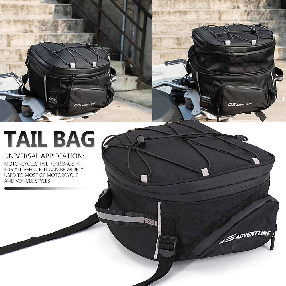 

New For Kawasaki Z900 Motorcycle Bags Saddlebag Tailbag Tail Bag Top Bags For Honda Africa Twin CRF1000L NC700 For BMW F900XR