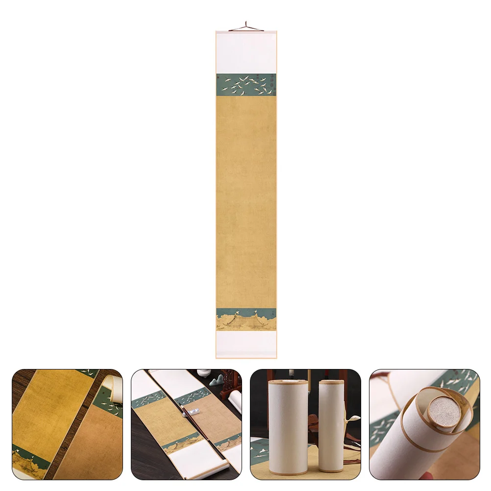 

Вешалка для рамки постера Japandi, декоративный свиток для рисования, Подвесной Настенный декор, пустая картина в рамке, украшение свитка Sumie