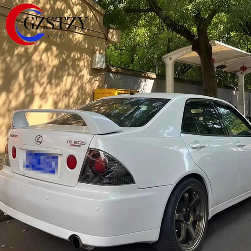 Для Lexus IS200 IS300 Toyota Altezza 1998-2005 нефарборованный спойлер из АБС-пластика багажника и