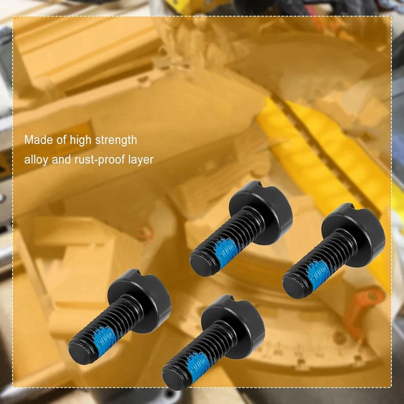 NEW-4Pack 394589-01 винт для торцовочной пилы Dewalt серии винтов DHS716 DHS790 DWS715 DWS779 1710 3660 3680