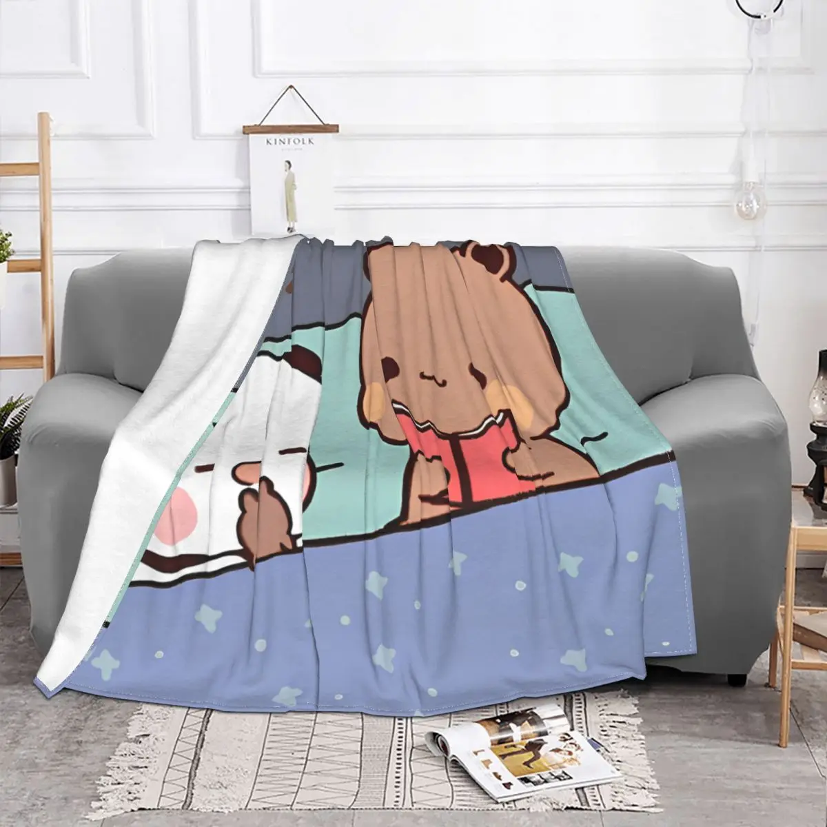 Фланелевое Одеяло Sleep Bubu Dudu забавное дышащее одеяло для фотографий