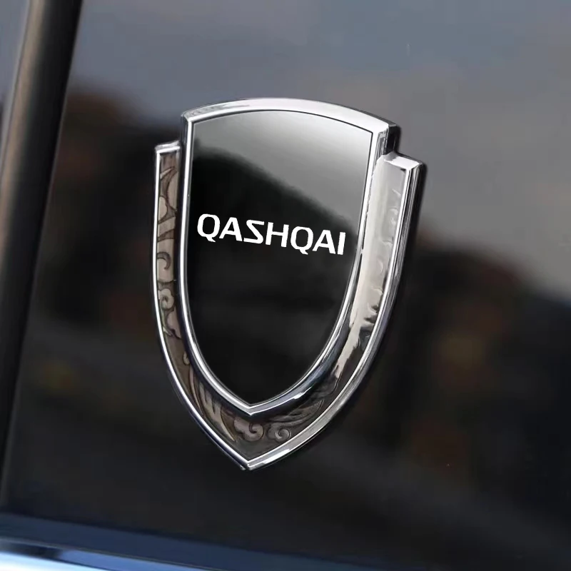 1 шт. наклейка на боковое крыло автомобиля окна для Nissan xiaoke QASHQAI металлическая