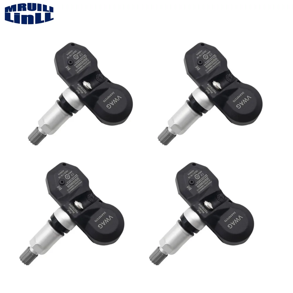 4 шт. новый датчик давления в шинах OEM 3AA 907275 B Для 2008-2018 VOLKSWAGEN PASSAT CC TPMS