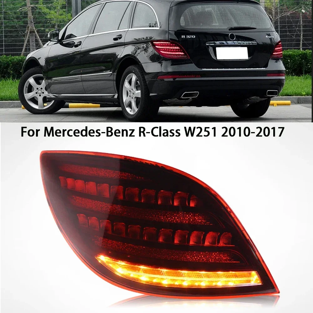 Автомобильный светодиодный задний фонарь для Mercedes Benz R Class W251 2009-2017 DRL