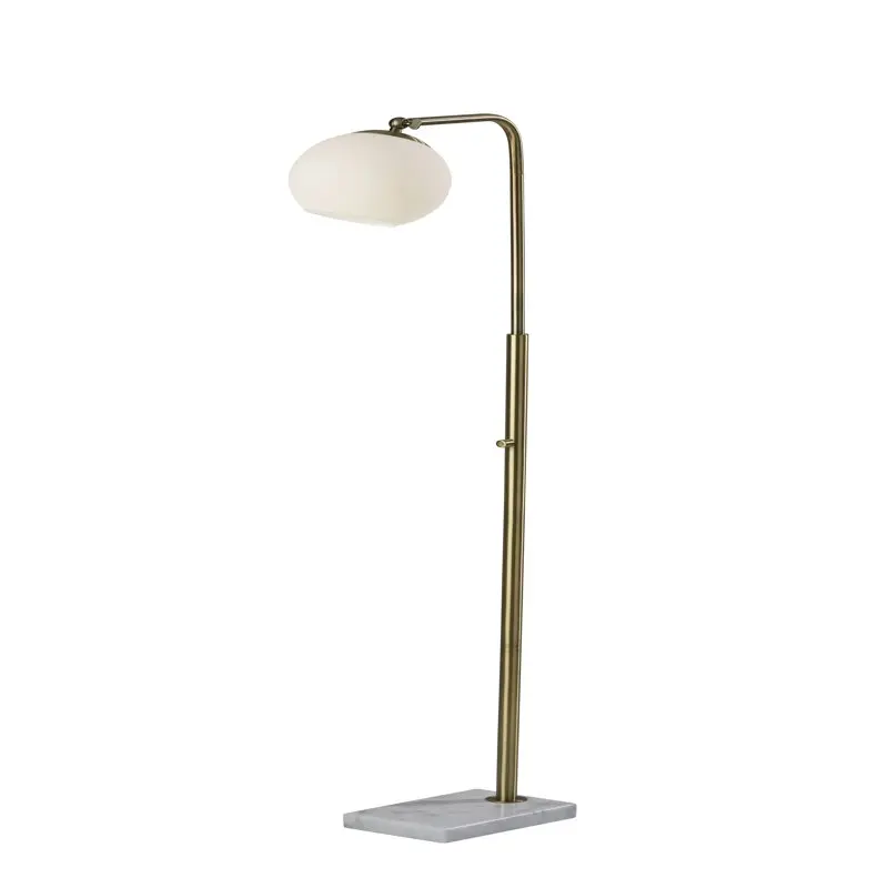 

Remi Floor Lamp with Antique Brass