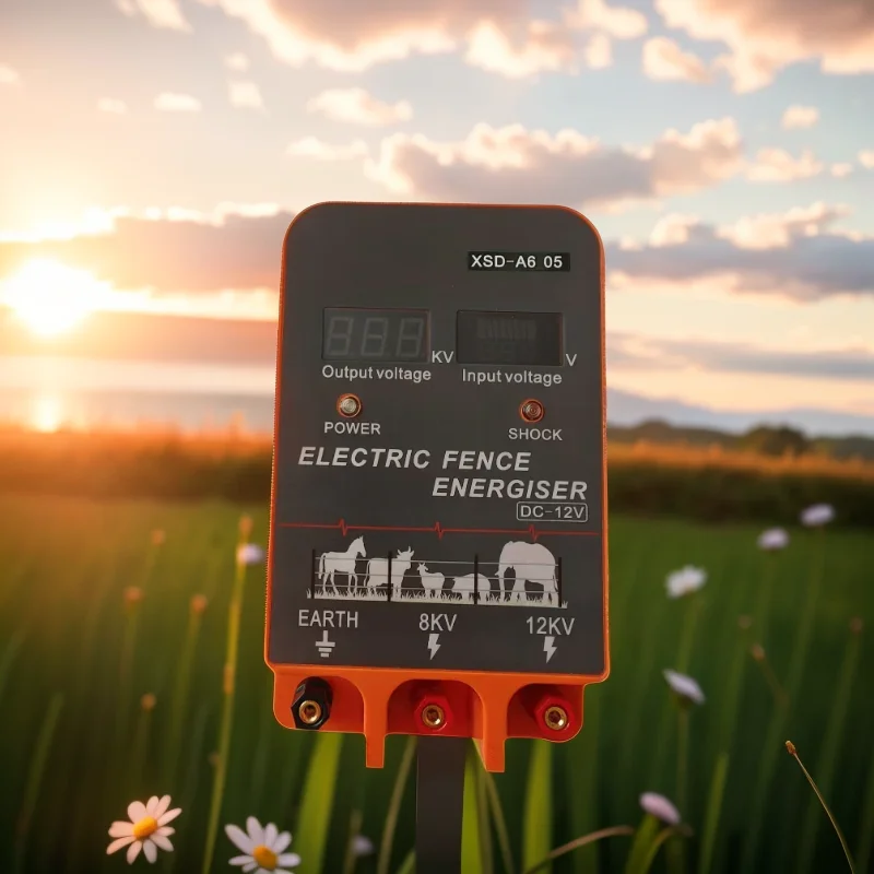 Контроллер электрического забора Energizer 10 Км 2 5 Дюйма С ЖК-дисплеем для