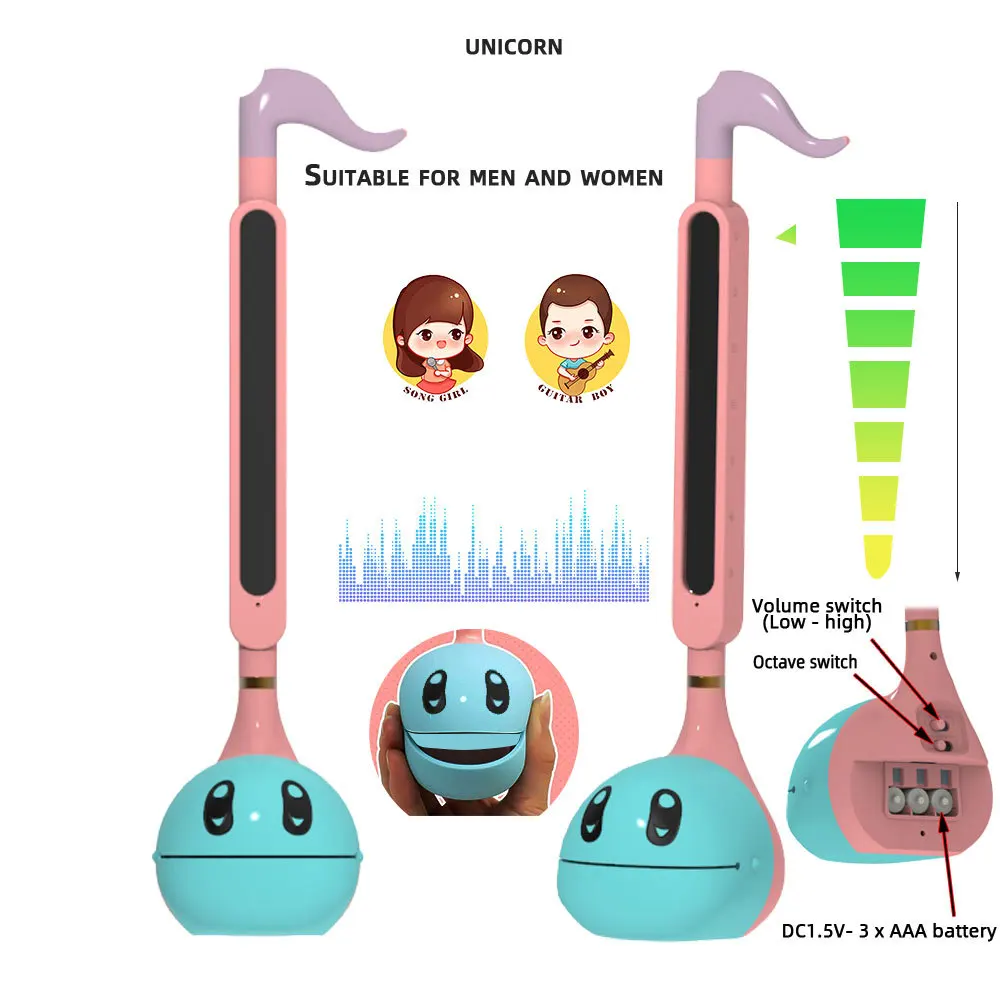 

Otamatone японский Электронный музыкальный инструмент портативный синтезатор из Японии забавные игрушки для детей милый подарок