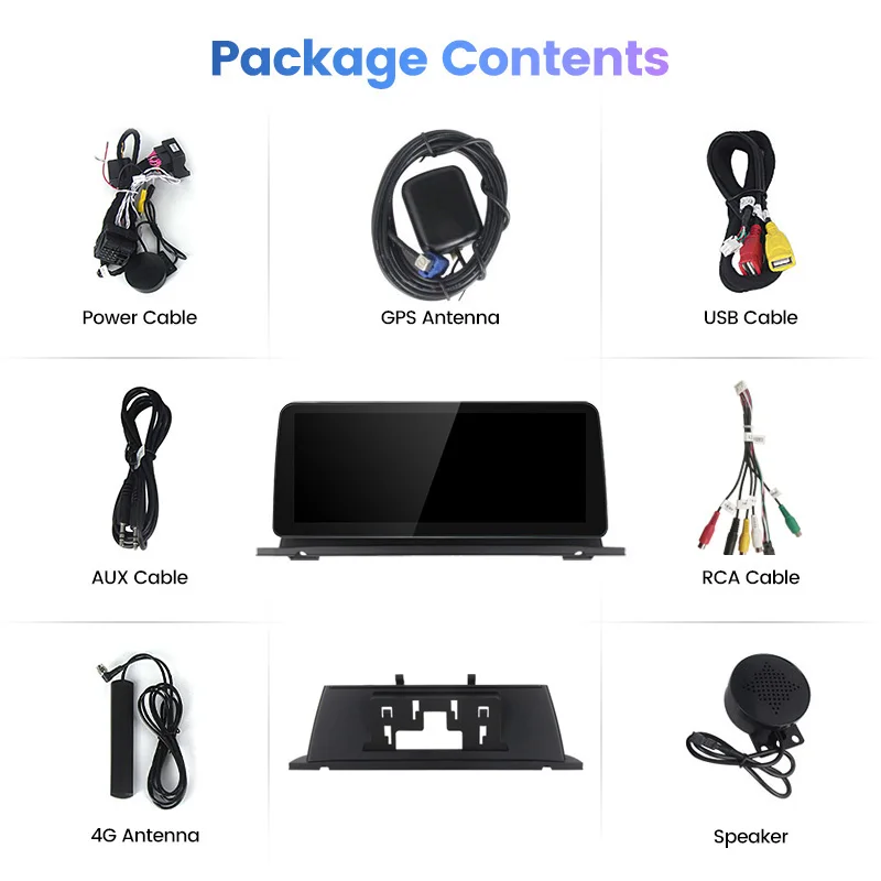 MEKEDE 12 3-дюймовый Android 13 Carplay Auto для BMW 5 серии GT F07 CIC NBT 2009-2016 Автомобильный FM-радио