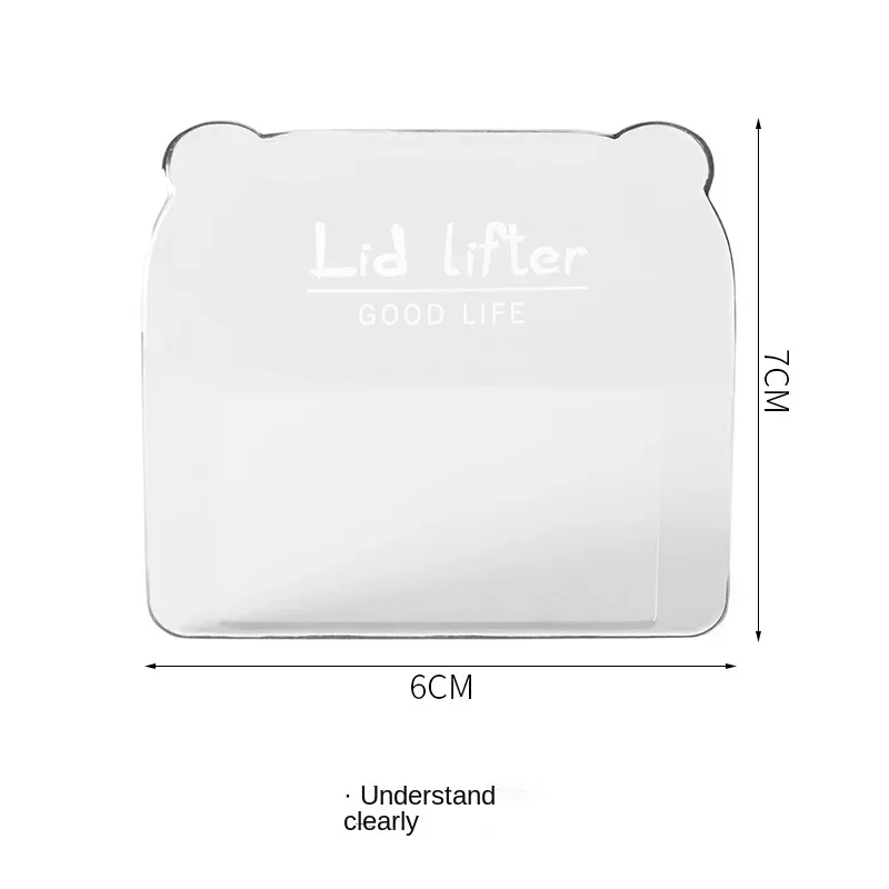 

Подъемники для сиденья унитаза MOONBIFFY, прозрачные