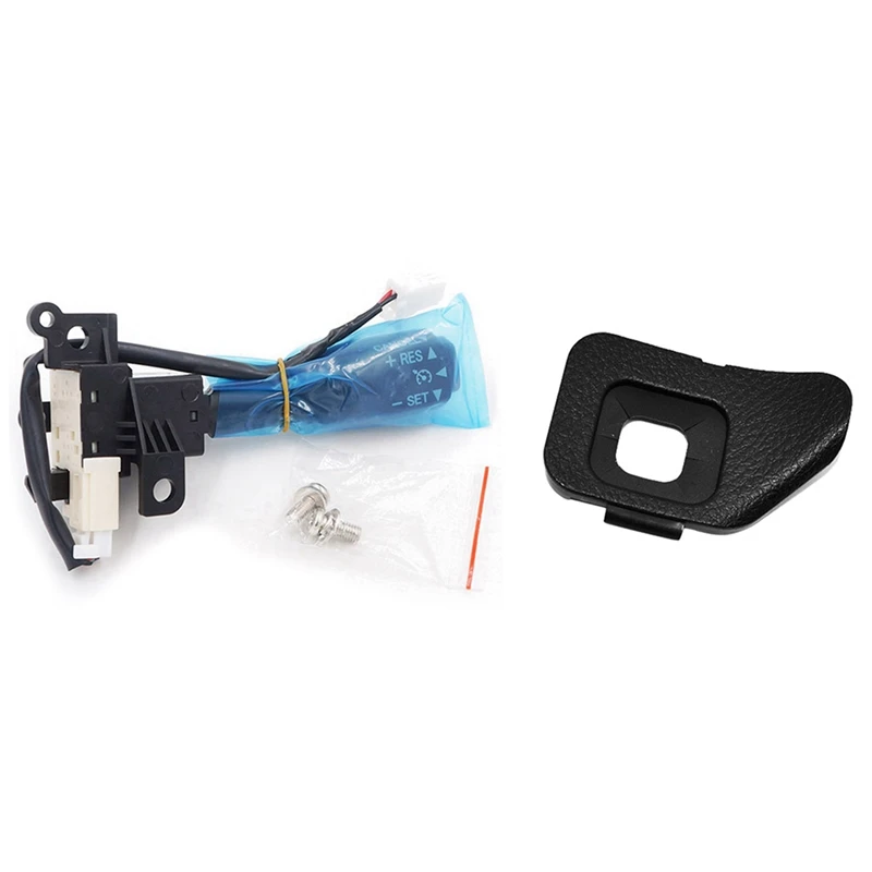 

Bag Cruise Control Switch For Lexus Yaris Scion 84632-34011 With 1Pcs Cruise Control Cover 45186-02310-C0 45186-02310