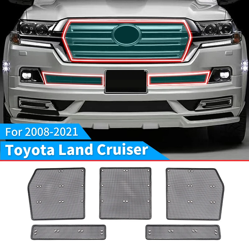 

Для 2008-2022 Toyota Land Cruiser 200 LC200 специальный декоративный элемент для резервуара для воды, модификация сетки от насекомых Fj200 2021 2020 2019 2018 2017 2016 2015 2014 2013 2012 2011 2010 2009