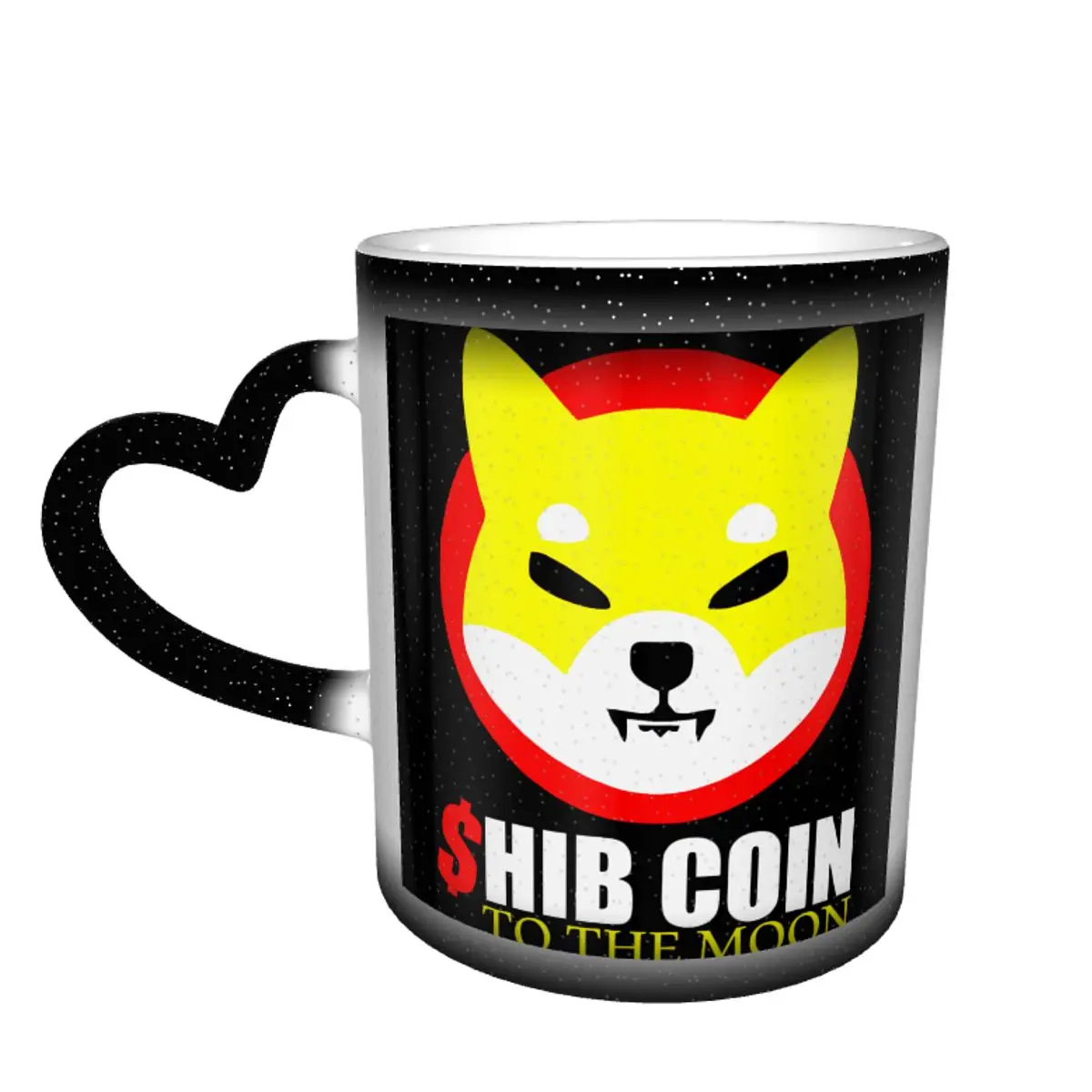 

Color Changing Mug in the Sky Shiba Inu Token Crypto Shib Coin To The Moon Cryptocurrency Cute Doge Novelty Multi-function cups