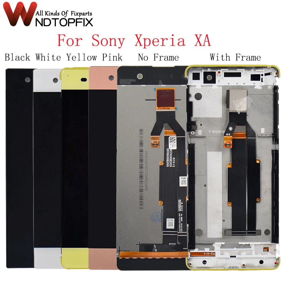 ЖК-дисплей 5 0 дюйма для Sony Xperia XA LCD F3111 F3112 F3115 F3116 сенсорный экран дигитайзер с