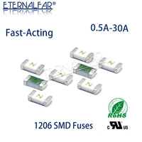 one time positive disconnect smd restore fuse 1206 3216 10a fast acting ceramic surface mount fuse 0501010 mr cc12h10a cc12h15a