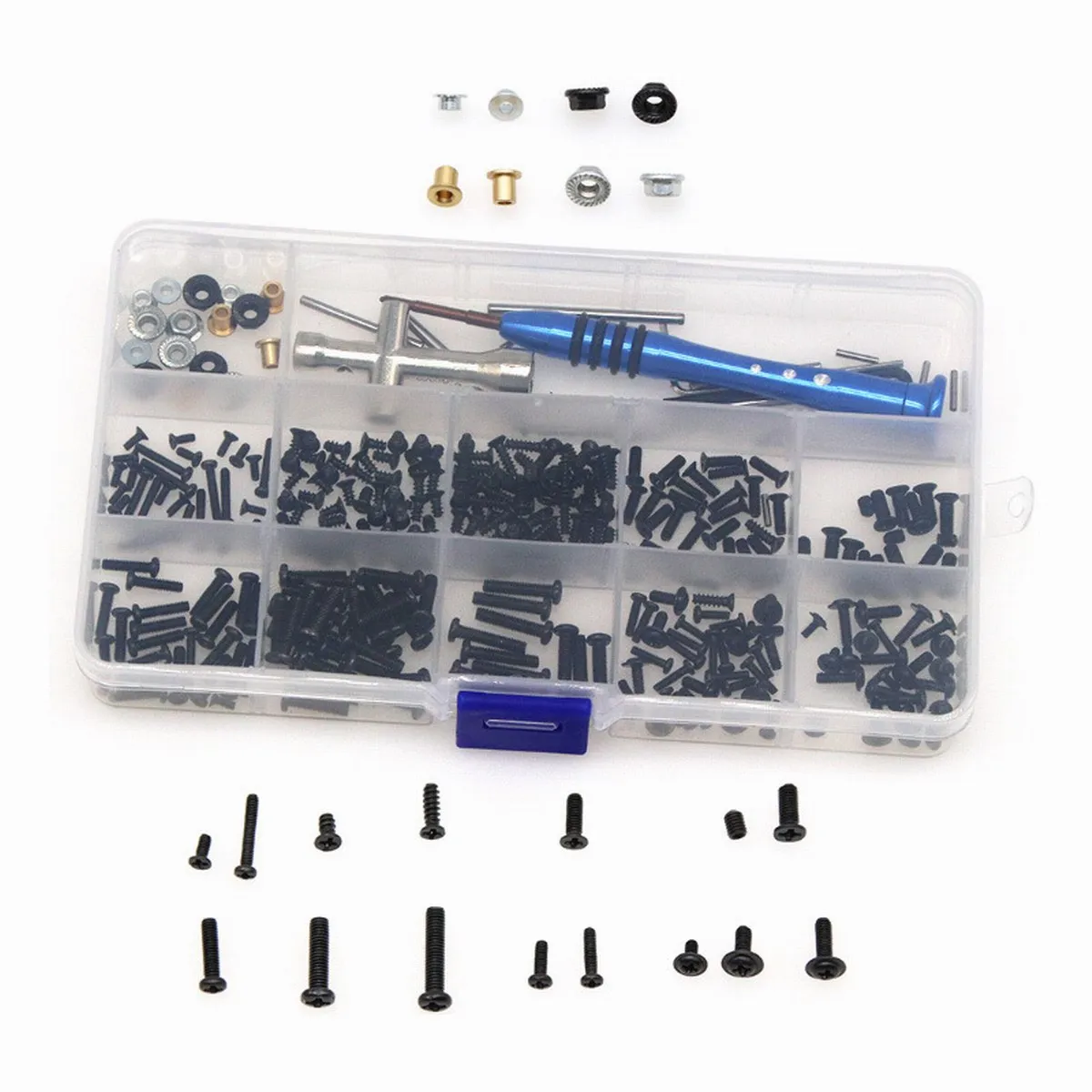 

316 in 1 Tool & Screws Box Kit Set for Wltoys 1/14 144001 RC Car Accessories