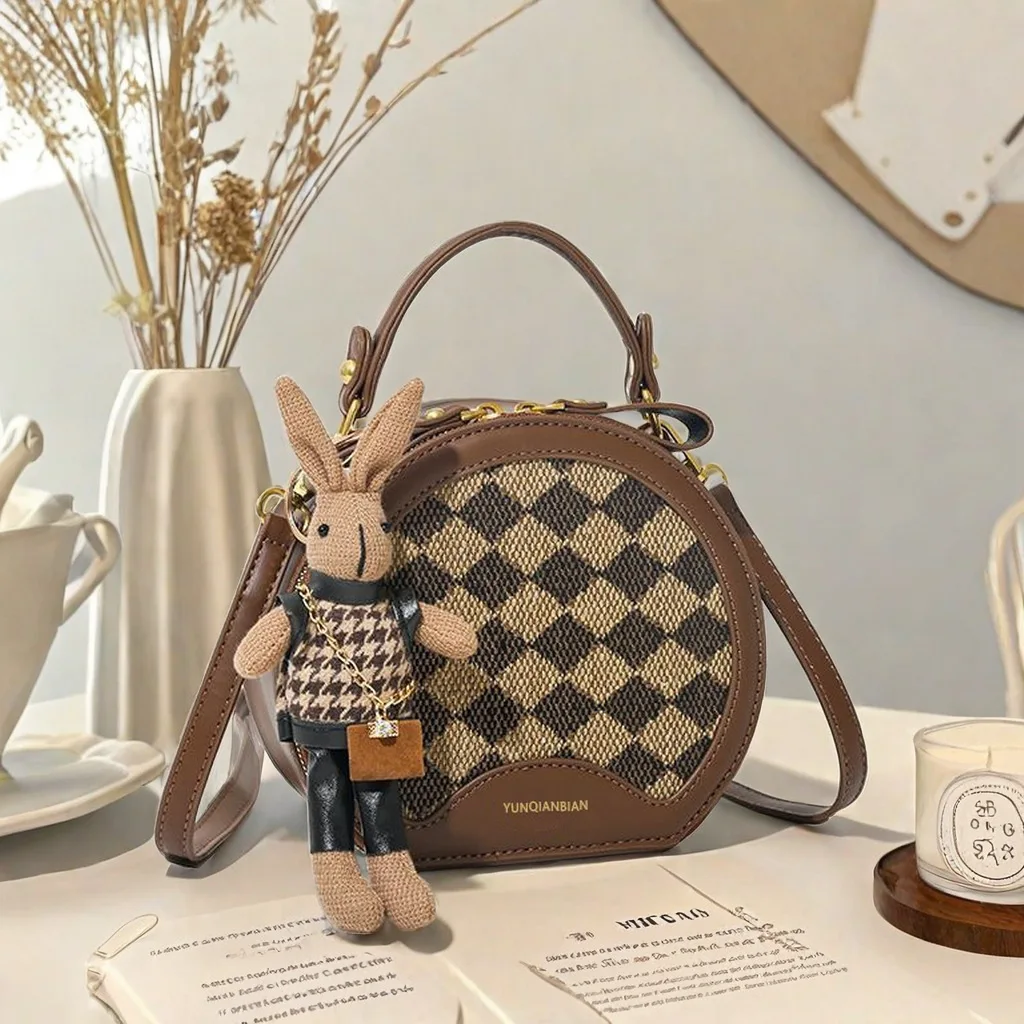 Мода Ins2024 Новые сумки на одно плечо Женские в стиле вестерн Sle Простой