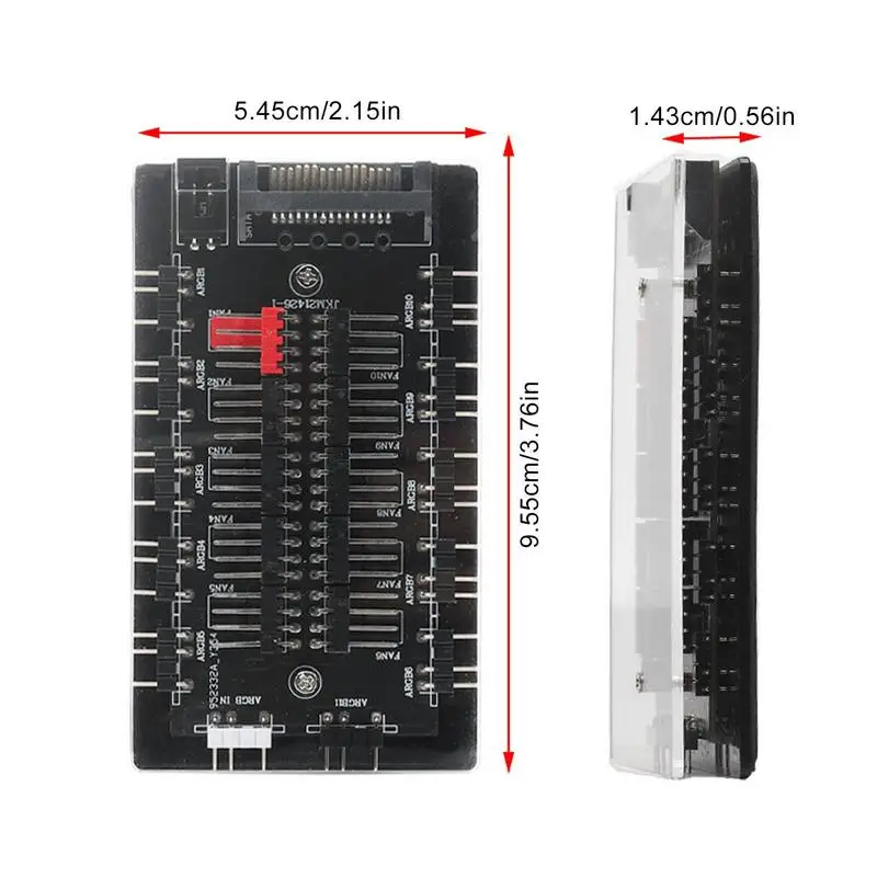Контроллер вентилятора для ПК 5 В 10 контактов управления температурой