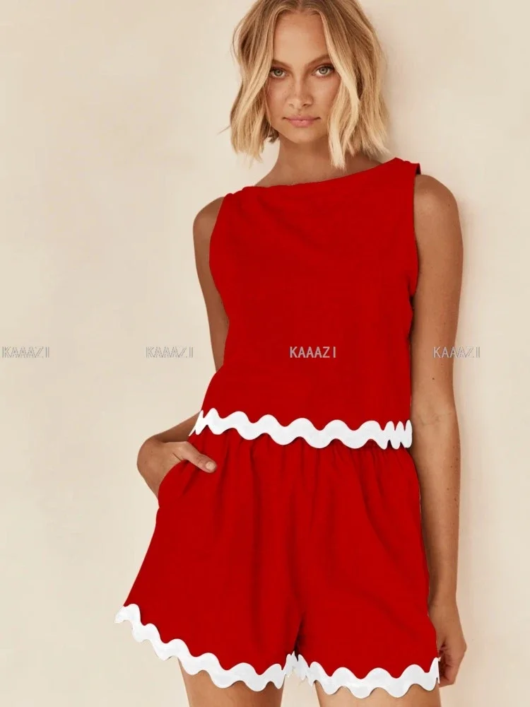 Модный однотонный повседневный летний укороченный топ без рукавов жилет женские