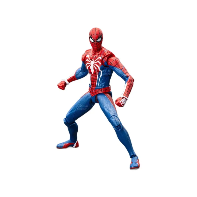 Игрушка ZD Toy Spider-Man: Новая фигурка Человека-паука Питера Паркера (PS4) в золотом, черном, красном и железном костюмах, а также фигурка Железного Паука Хобби Брауна. Подарок. (art.: 3920dc7700efb) - 3920dc7700efb
