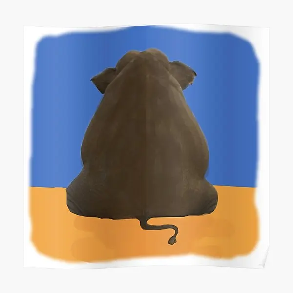 

Оригинальный плакат с изображением слона морской звезды в комнате, живопись, Декор, Современное украшение на стену, винтажная Художественн...