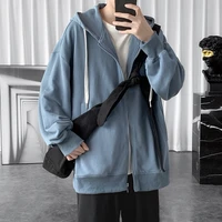 2022 spring new fashion cardigan sweater men autumn casual top korean version trend student loose all match sportsjacketboutique