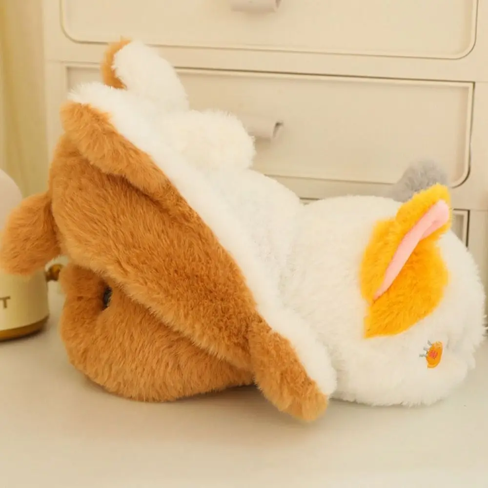 Двусторонние двусторонние игрушки-белки мягкая подушка плюшевая кукла-кролик