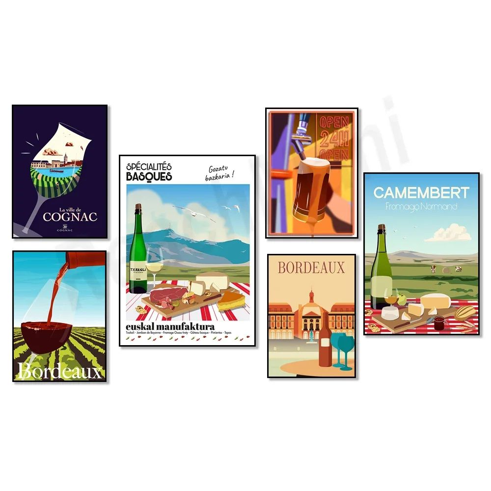 Бордовые виноградные лозы вино Страны Басков гастрономия пиво эркарон-Бей