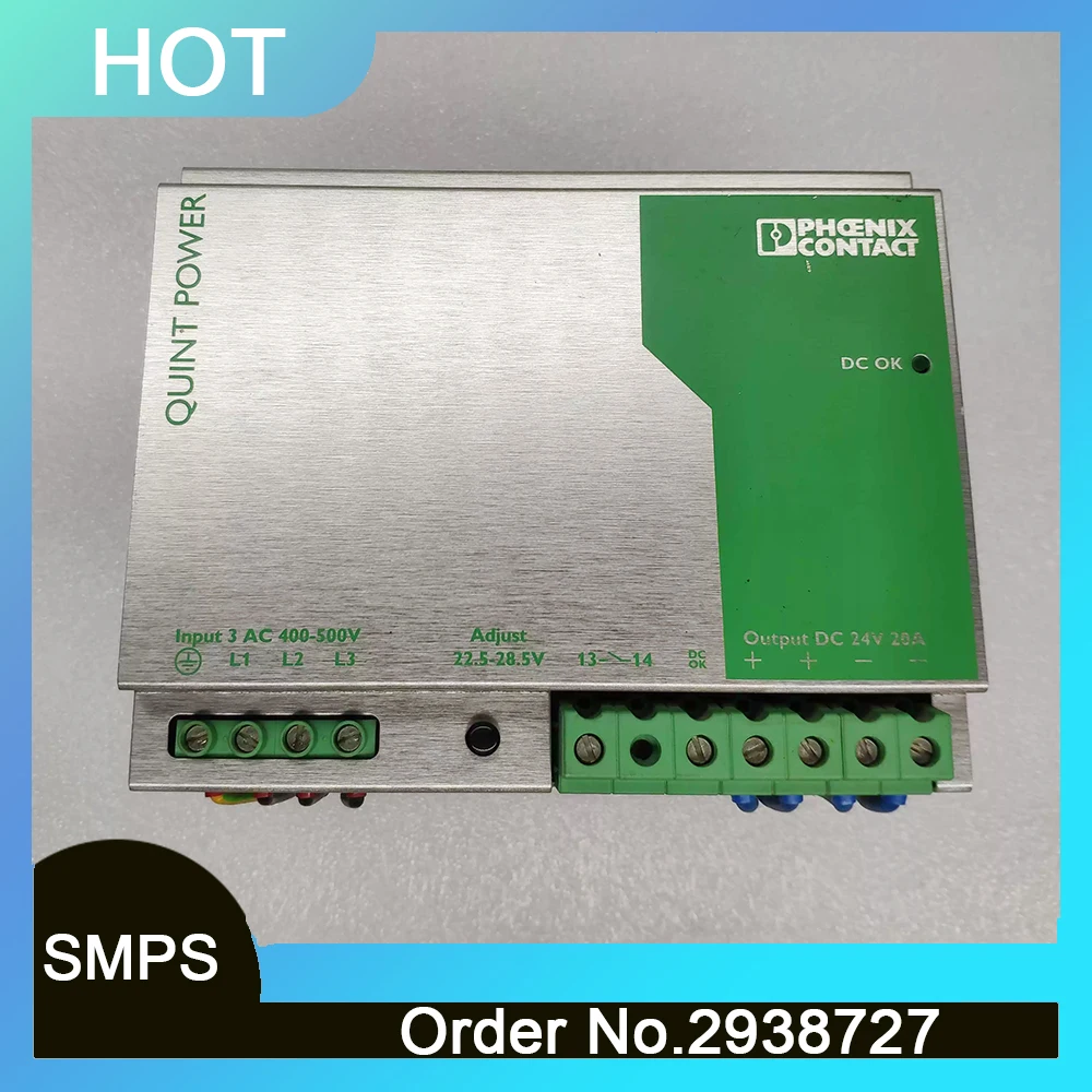

2938727 QUINT-PS-3X400-500AC/24DC/20 QUINT POWER 24VDC/20A For Phoenix Switching Power Supply Fast Ship High Quality