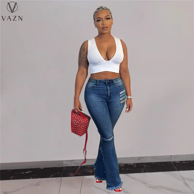 Лидер продаж 2022 популярный однотонный милый топ с отверстиями пикантные офисные