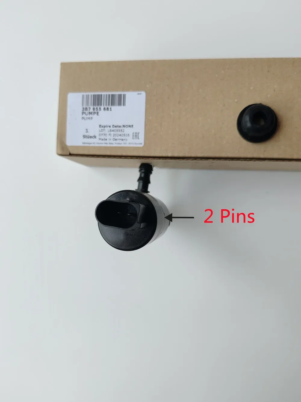 1J09556813B0955681A3B795568167128377430, 671283774 OEM 12 В 2-контактный насос омывателя фар для Audi Seat VW Skoda (art.: 3920ceb7ffc71) - 3920ceb7ffc71