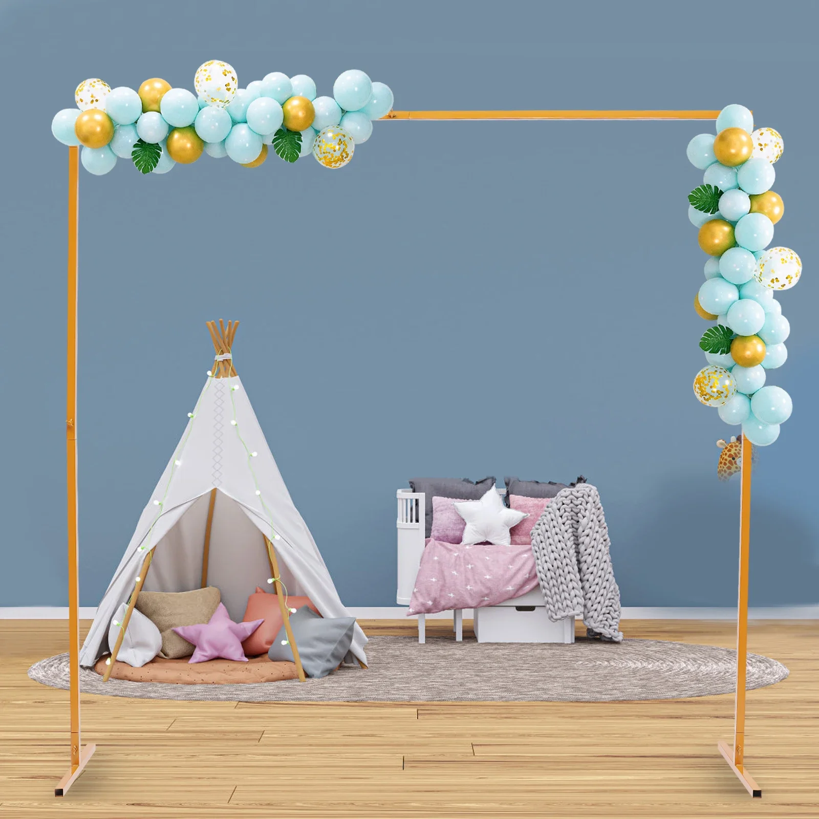 Свадебная фотография с основаниями легкая сборка 6 6x6 Футов квадратная садовая