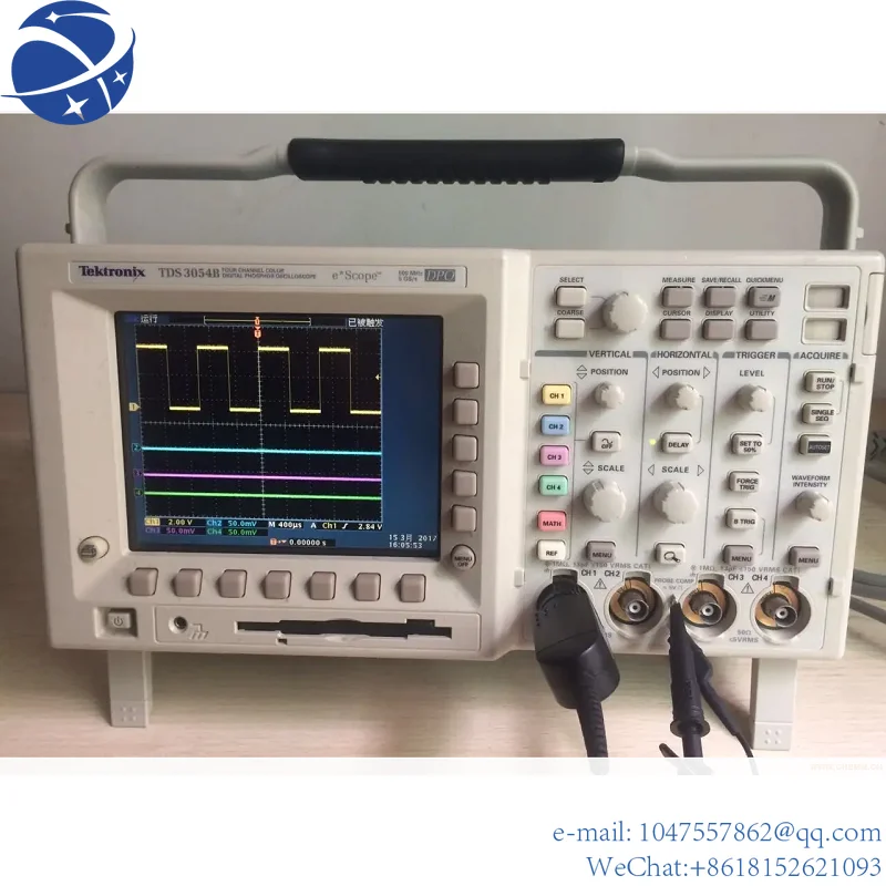 

Yun YiTEKTRONIX TDS3054B 4-канальный DPO осциллограф 500 МГц 5GSa/s