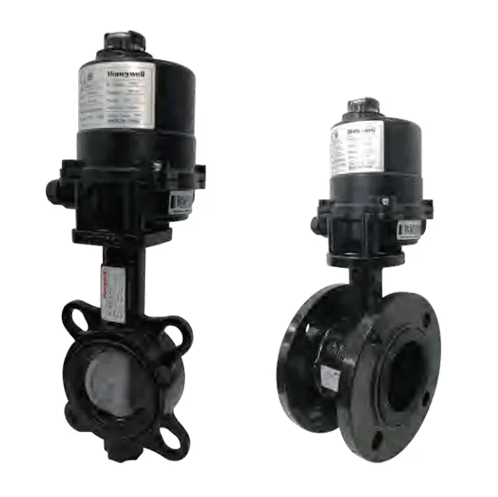 Фото PN16/25 DN100 Корпус Honeywell вафельного типа Пневматический дроссельный клапан с жестким уплотнением №1